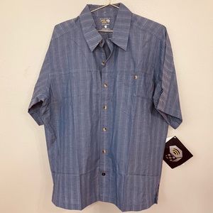 - NWT MOUNTAIN HARDWEAR MENS CASUAL BUTTON U…